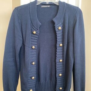 Navy Blue Sweater